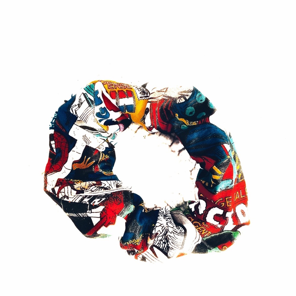 Polly Cotton Marvel Scruchie